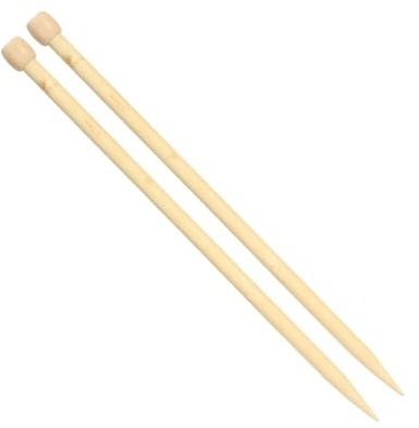 Les, Ferri Da Maglia Da 12 Mm, Ferri Da Maglia In Legno, 2 Pezzi Ferri Da Maglia In Legno 35 Cm 13,8 In Strumento Per Tessitura A Punto Singolo Di Grandi Dimensioni Per Maglione