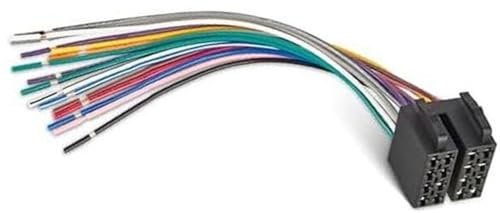 Pexorin Radio Stereo ISO Wire Harness Female Adapter Connector Replacement, for 1996-2002, for Volkswagen, 1998-2005, for, for Mercedes, for Benz, for Porsche, Select CD Player Receiver NAV Mount Veh