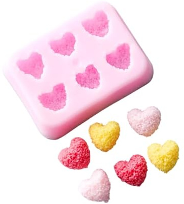 DIY Macaron Color Heart-Shaped Fondant Silicone Mold Star Five-Pointed Star Cake Chocolate Mould Baking PVTVQH00830