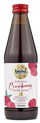 Biona Cranberry Pure Pressed Juice, 330ml