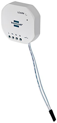Brennenstuhl BrematicPRO Smart Home Unterputz-Lichtschalter mit Schalteranbindung (Unterputz-Funkschalter steuerbar über App)