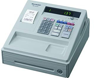 Sharp XE-A137X WH Cash Register with TSE