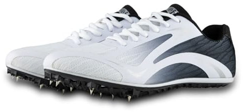 Zapatillas De Atletismo Clavos Zapatillas De Clavos Deportivas Zapatos con Clavos para Atletismo Zapatillas De Correr con Clavos Transpirables De Malla Resistencia Al Desgaste para Running