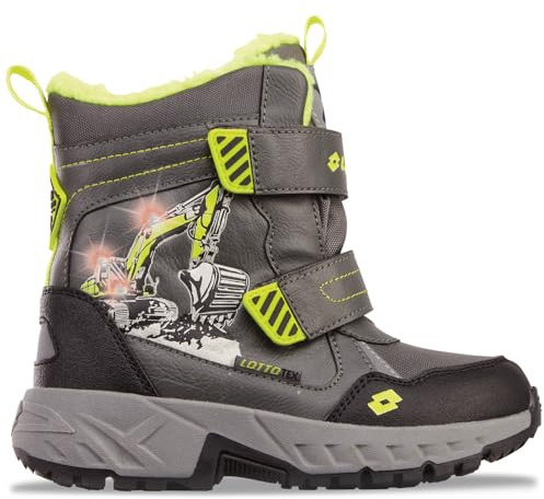 Lotto Stylecode: 2600420K SUDBURRY TEX K Unisex Kids Halblange Stiefel NAVY/FR.ORANGE 33