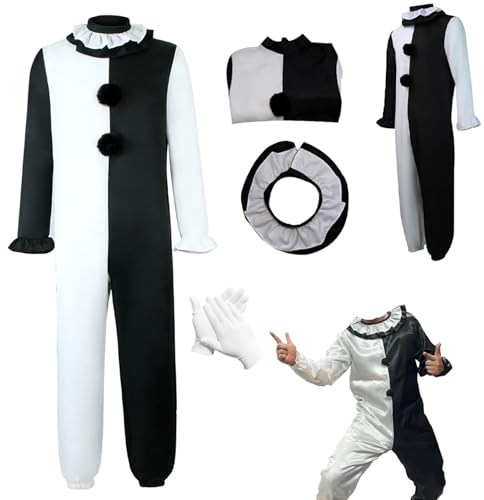 SDXLV Art The Clown Costume Art The Cosplay Suit for Halloween Full Set