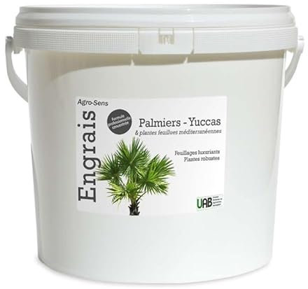 Agro Sens Engrais Palmiers et Yuccas Seau 8 kg