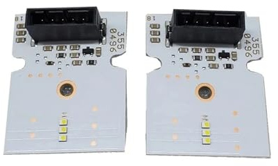 SVTSTRQE 8U0941475B 8U0941475C Para Q3 2016 2017 2018 Placa De Luces De Circulación Diurna Fuente De Luz Módulo DRL Angel Eyes Conjunto faros(Izquierda y derecha)