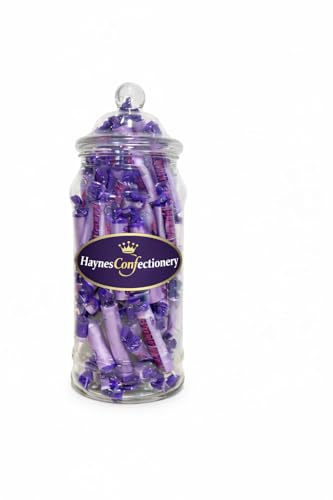 Original Parma Violets Retro Sweets Gift Jar 23cm - Classic Sweets, Traditional Taste. Tubs Jam Packed 405g