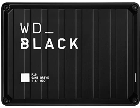 WD_BLACK P10 5TB Game Drive for Xbox One for On-The-Go Access To Your Xbox Game library
