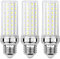 SAUGLAE 20W LED Mais Glühbirnen, 150W Glühlampen Äquivalent, 6000K Kaltweiß, 2300Lm, E27 Edison Schraube Glühbirnen, 3 Stück