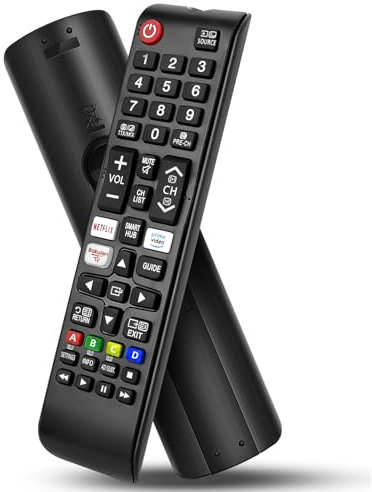 Universal Remote for Samsung TV Remote Control with Netflix, Prime Video Rakute TV Button,Samsung Remote Controls for Smart TV LCD LED UHD QLED Uhd