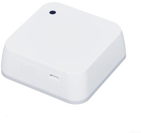 Zoegneer Rilevatore intelligente del sensore di luce di umidità di temperatura con doppie opzioni per l'ufficio domestico per ZigBee Smart Home System Controllo remoto App di monitoraggio