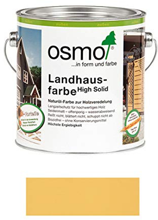 Osmo Landhausfarbe Sonnengelb (2205) 750 ml