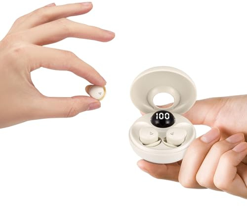 Cuffie Bluetooth Antirumore, Mini Cuffie per Dormire Morbide Adatte a Persone con Disturbi del Sonno, Gadget Tecnologici Regali