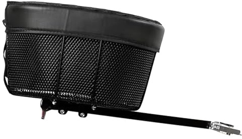 Cesta de Ciclismo | Soporte Plegable Impermeable para Manillar | Cesta de Bicicleta para Perro | de Almacenamiento de sillín Cruzado | Cestas Delanteras para Mascotas pequeñas para Compras