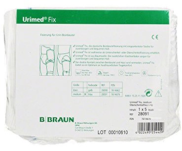 Urimed® Fix - Fixierung für Urinbeutel - 5 Stück