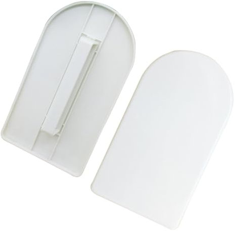 ABOOFAN 5piezas Fondant Scraper y Smoother para Pastelería De Alisadores De Repostería con Ángulos Elbow y Recto Accesorios para Decorar Tartas Fabricado Abs Alimentario Seguro Uso Domésti