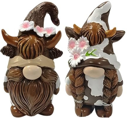 Decoraciones de nomos de resina, Figuras de gnomo de resina,Figura de resina gnomo estatua de mesa | Pequeños gnomos versátiles encuentra accesorios para paisajes al aire libre al aire libre al aire