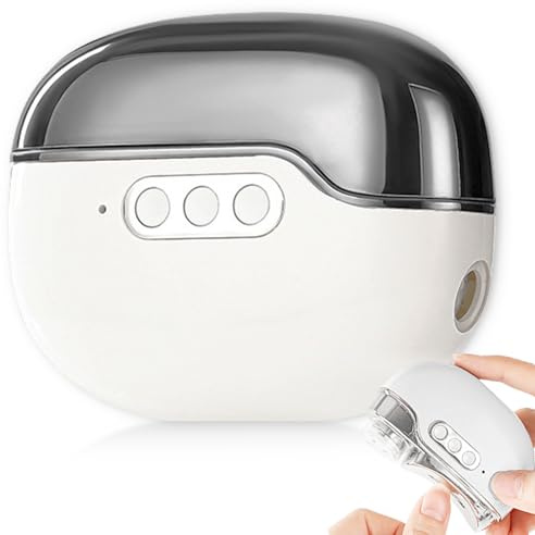 SUNOYA Elektrisk Nagelklippare, Idealisk för Spädbarn, Seniorer, Barn och Vuxna, Tår och Naglar Vård (Vit)