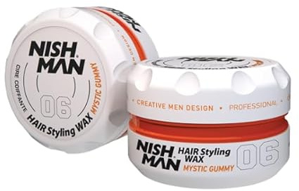 Nishman - 06 Styling Wax Mystic Gummy - Pomata per capelli, 150 ml