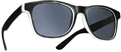 4sold Lunettes de lecture Sun unisexe Lunettes de Lecture/de vue - Charnières a ressort (Black, +1.50)