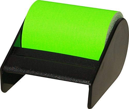 RNK CT1918 - Rotolo di foglietti adesivi in dispenser, 60 mm x 10 m, verde neon, 1 pz.