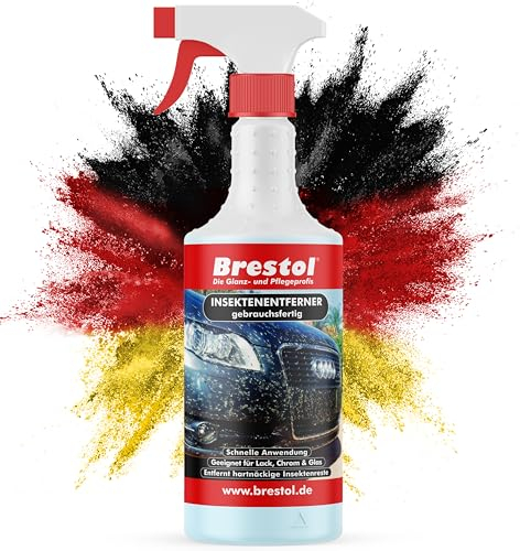 Insektenentferner 750 ml gebrauchsfertig -Effektive Reinigung von Insektenrückständen und Vogelkot, Insektenlöser Polycarbonat geeigneter Insektenreiniger Vogelkotentferner Spezialreiniger alkalisch