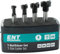 ENT 09046 4-tlg. HW T-Nutfräser-Set optimiert für M6 M8 M10 M12 Sechskantschrauben, HW, Schaft (S) 8 mm