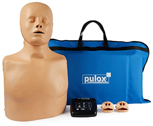 Trainingspuppe Practi-Man Plus - Erste Hilfe Reanimationspuppe CPR Übungspuppe mit direktem digitalen Feedback