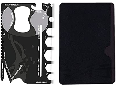 Multi Herramienta,18 en 1 Multi-herramienta Acero Inoxidable Multiherramienta Multiuso Gadget Abridor de Botellas para Hombres Accesorios para Acampar al aire libre Bricolaje