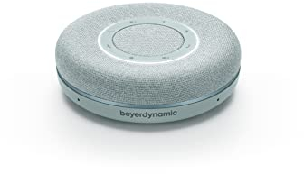 beyerdynamic Space Aquamarine, Freisprechlösung für Homeoffice und Büro, exzellenter Klang für Musik, Geräusch- und Echounterdrückung, 20h Akkulaufzeit, Bluetooth und USB-C