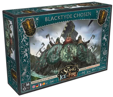 CMON, A Song of Ice and Fire – Auserkorene von Haus Schwarzfluth, Erweiterung, Tabletop, 2 Spieler, Ab 14+ Jahren, 45-60 Minuten, Deutsch, Mehrsprachig