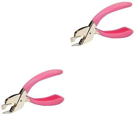 MAGICLULU 2pcs Handheld Stapler Remover Tool for Office School Staple Remover Clip