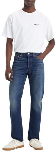 Levi's Herren 501 Original Fit Jeans, On The Borderline, 31W / 30L