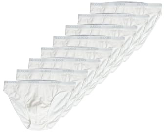 Sloggi Slip Bassi Uomo Men Basic Mini 8P, Bianco 6