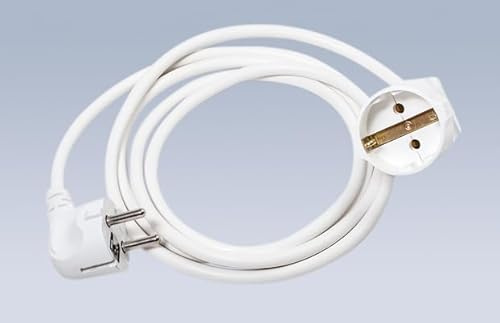 Verlängerung Schuko-Verlängerung 1 m (weiß)