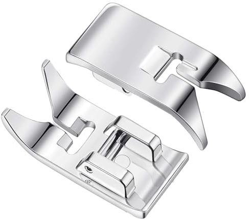 TECHZOCO Pied presseur machine à coudre, Pied de presse couture, Pied pour machine à coudre, Pied de couture, pied presseur universel, Compatible avec machines Alfa, Singer, Brother, Janome, Elna