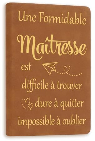 Cadeau Maitresse D'École Fin D'année Carnet De Notes Enseignant Cahier Merci Maîtresse 2025 Cadeau Maitre Atsem Maternelle Nounou Professeur Directrice Collegue Institutrice Directeur D'École Tuteur