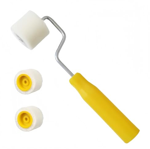 3PCS Set Mini Rollers for Painting, Small Paint Roller is Suitable for Repairing Narrow Spaces in Corners, Mini Paint Roller Tools, Help Fine Painting