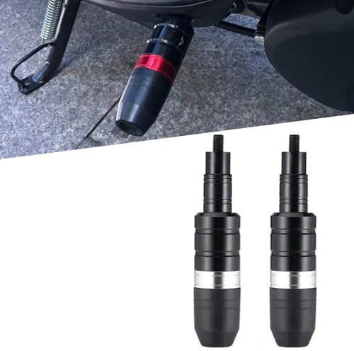 Motorcycle Frame Sliders for BMW F 900 R A2 (35 kW) 2024 2025 Aluminum Falling Anti Crash Protector Guards Crash Pad Falling Protection,Black Silver