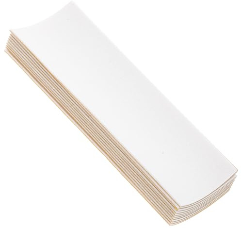 MAJORMENCH Cinta Antideslizante Buena Elasticidad y Durabilidad de Color Claro Paquete de 10 Unidades para Dedos de Espuma Adecuado para Accesorios de Patinetas de Dedo de Dedo