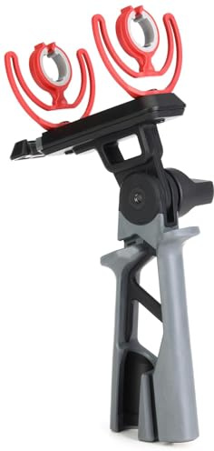 RØDE PG2-R Pistol Grip Shock Mount Equipped with Dual Rycote Lyre Mounts