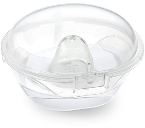 Philips Avent SCF153/03 Brustwarzenschutz, mit Aufbewahrungsbox, Medium, 2 Stück