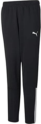 PUMA Black Teamliga Training Jr, Pantalones Unisex Niños, Multicolor White), 140