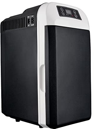Kompressor-Kühlbox Thermoelektrische Kühlbox 8 Liter Für Auto Und Steckdose -10? Bis 65 ? Tragbare Elektrische Kühlbox, 8 Liter, DC 12 V / AC 220 V-240 V Für Auto, Lkw, Boot, Reisemobil Und Steckdose