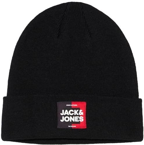 JACK & JONES Herren Jacoscar Beanie Strickmütze