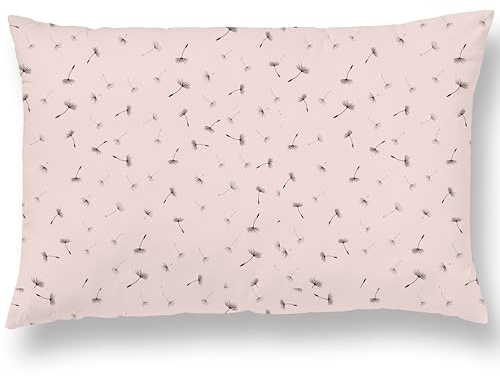 Barnkudde med Örngott 40x60 cm i Bomull OEKO-TEX - 10 färgval - Babypuder för Dagssömn, Förskola och Resor - Tvättbar i maskin - Hypoallergen