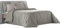 ANTILO TEXTIL Tagesdecke Bouti Bali aus Baumwolle, extra weich (180 x 270 cm, Leinen)
