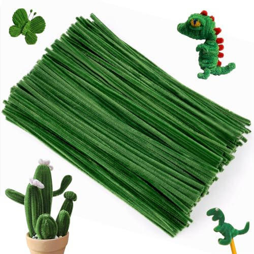 Ainiv 200PCS Pipe Cleaners for Craft, 30cm Brown Crafting Pipe Cleaners