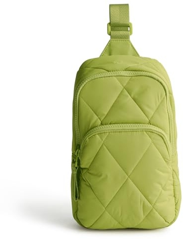 Vera Bradley Featherweight Lorman Sling Backpack, Spinach Green